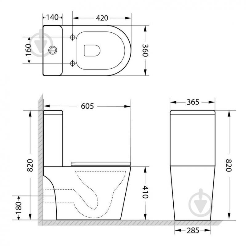Унитаз-компакт Helmken 35373002 с сиденьем Soft Сlose/EasyOff дюропласт - фото 11 Унитаз-компакт Helmken 35373002 с сиденьем Soft Сlose/EasyOff дюропласт - фото 11