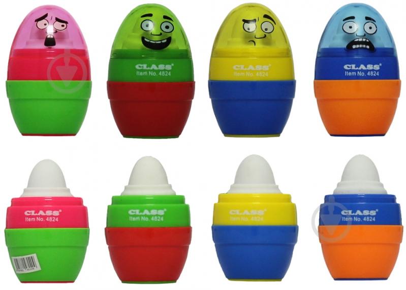 Точилка 4824 с ластиком CLASS - фото 1