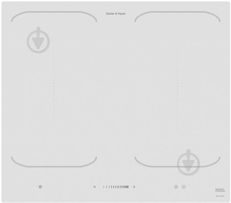 Варочная поверхность индукционная Gunter&Hauer I 67 DZW - фото 1