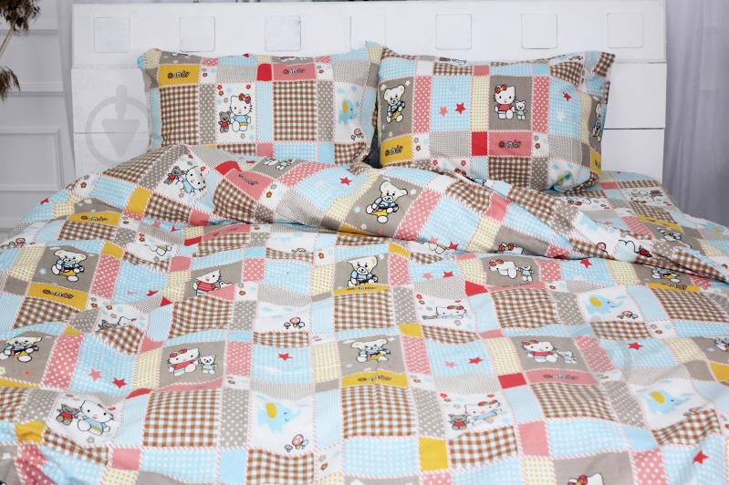 Комплект постельного белья MirSon 17-0501 Hello kitty мультиколор - фото 1