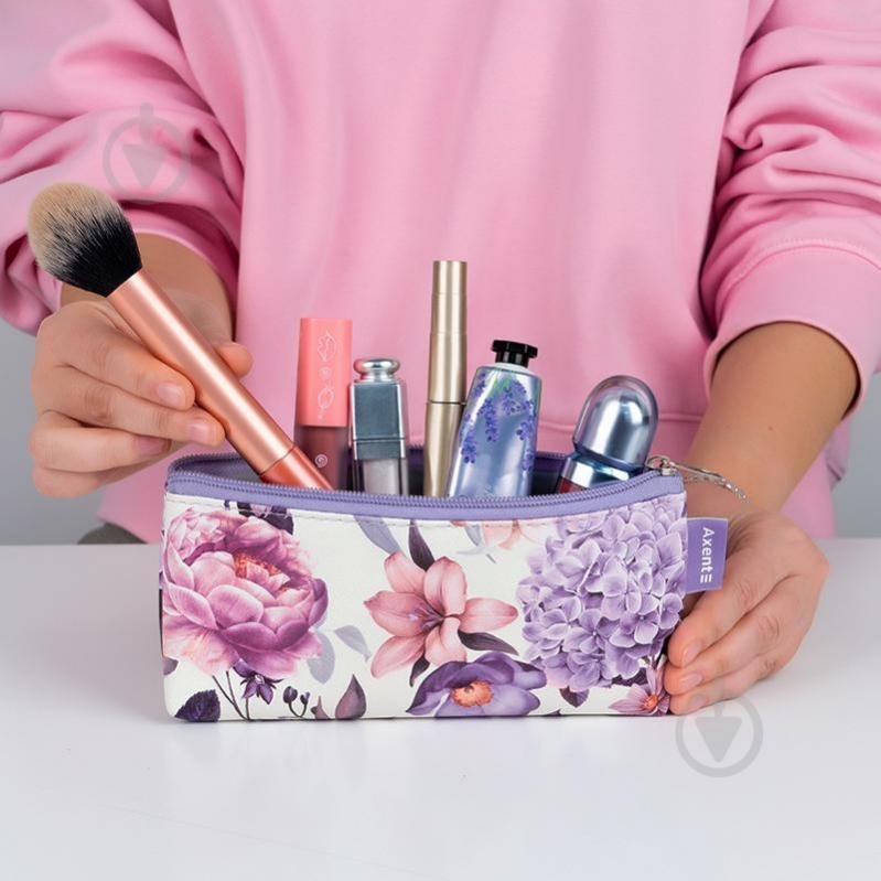 Пенал PU Violet Whispers Axent мультиколор - фото 2 Пенал PU Violet Whispers Axent мультиколор - фото 2