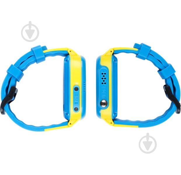 Смарт-часы детские AmiGo GO008 GLORY GPS WIFI yellow/blue (976267) - фото 3