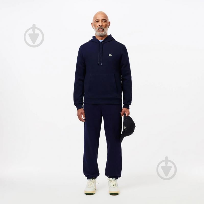 Худи Lacoste SH9623166 р.S синий - фото 4 Худи Lacoste SH9623166 р.S синий - фото 4