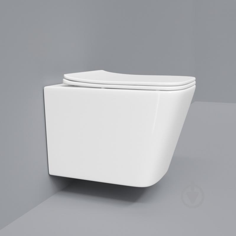 Унитаз подвесной Helmken 35120001 2 в 1с сиденьем Soft Сlose/EasyOff дюропласт + шумоизоляция, белый - фото 14 Унитаз подвесной Helmken 35120001 2 в 1с сиденьем Soft Сlose/EasyOff дюропласт + шумоизоляция, белый - фото 14