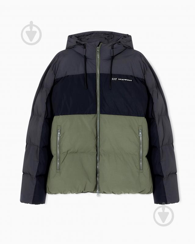 Куртка EA7 ATHLETIC COLOUR BLOCK M PUFFY JACKET 7M000946-AF13190-U8100 р.S - фото 5