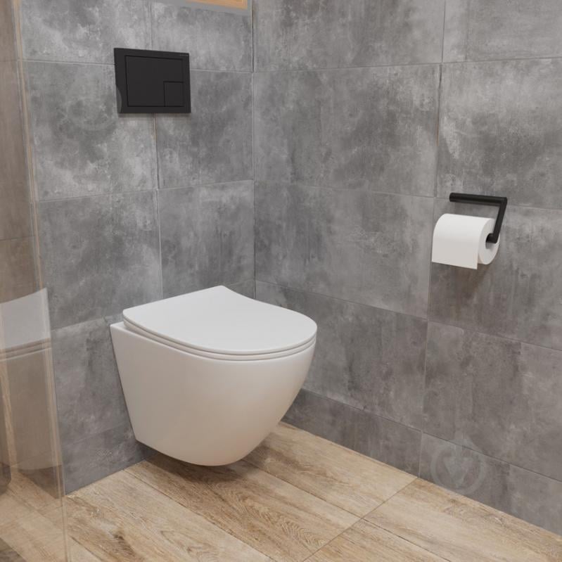 Унітаз підвісний Helmken 35490101 з сидінням Soft Сlose/EasyOff дюропласт, білий 35490101 з сидінням Soft Сlose/EasyOff дюропласт, білий - фото 15