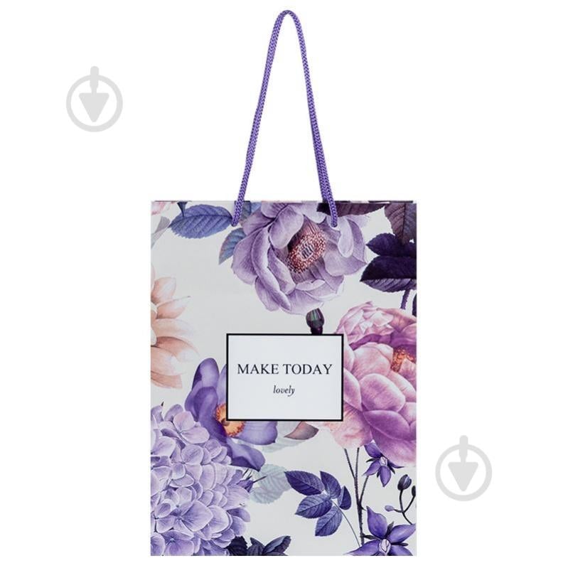 Пакет подарочный Violet Whispers 18х24 см Axent - фото 1 Пакет подарочный Violet Whispers 18х24 см Axent - фото 1