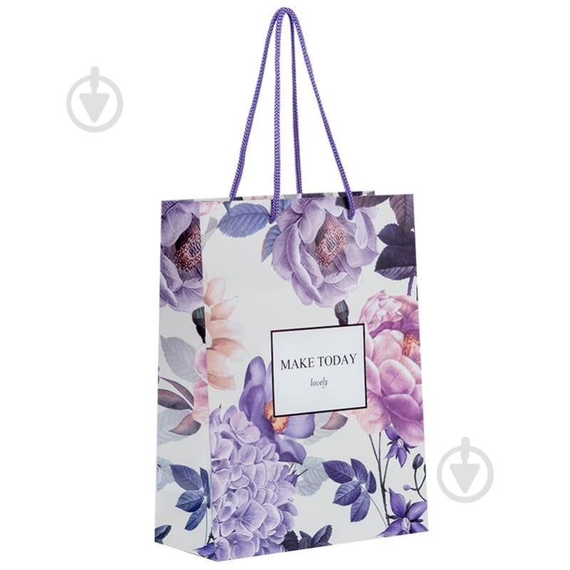 Пакет подарочный Violet Whispers 18х24 см Axent - фото 2 Пакет подарочный Violet Whispers 18х24 см Axent - фото 2