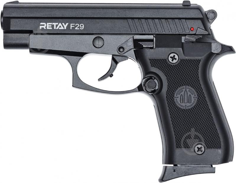 Пистолет стартовый Retay F29 9 мм black - фото 1