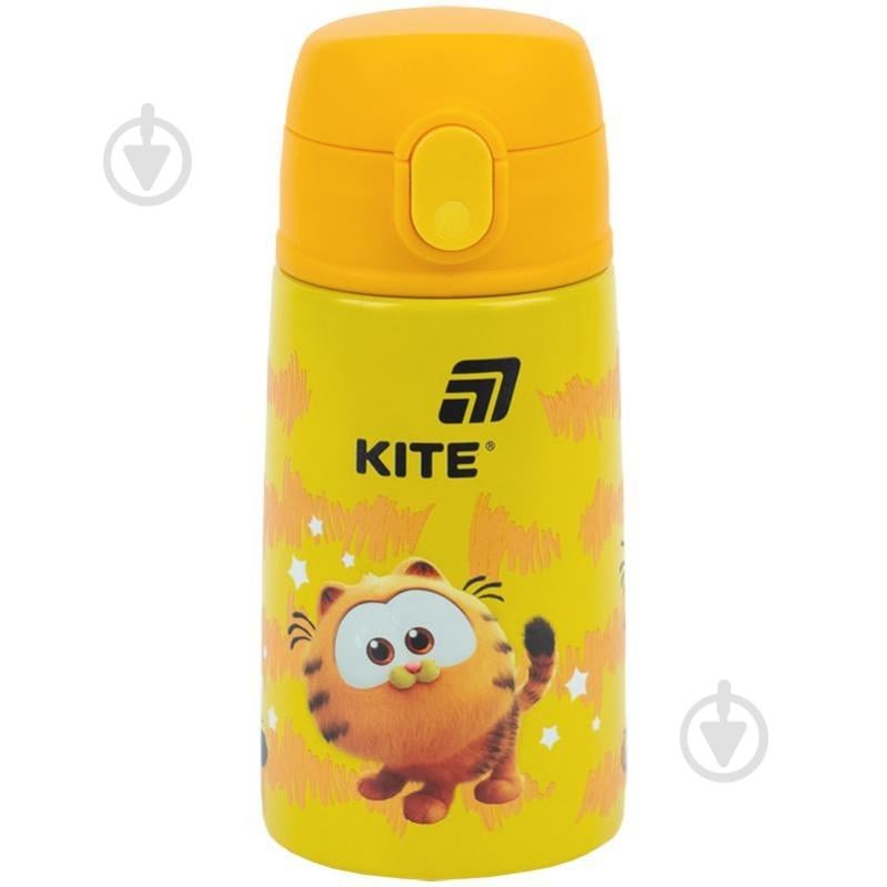 Термос KITE з трубочкою 400 мл Garfield GF25-1261 - фото 1