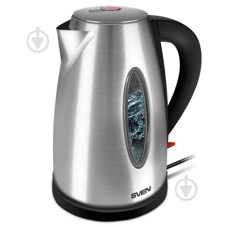 Электрочайник Sven KT-S1733W Black - фото 1