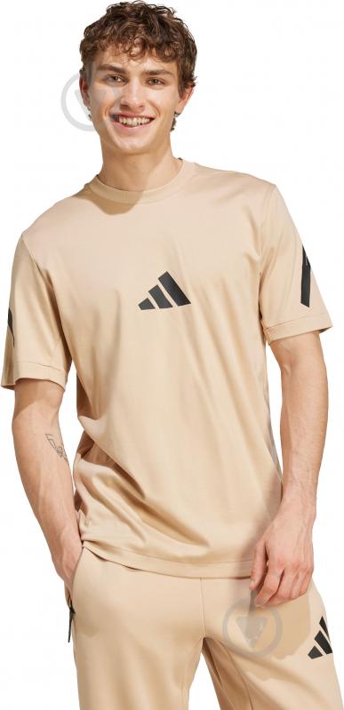 Футболка Adidas M Z.N.E. TEE JF2453 р.L бежевый - фото 1