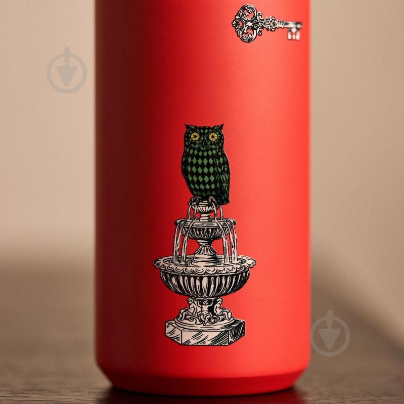 Термос MVM 350 мл KP-159 Red/Print - фото 6