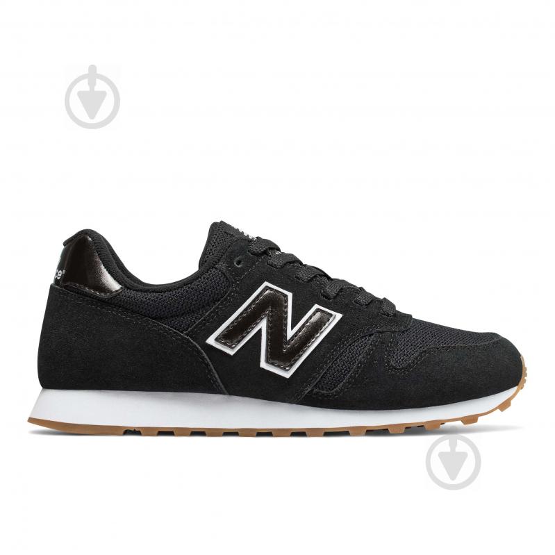 Кросівки жіночі демісезонні New Balance WL373BTW р.36,5 чорні - фото 1