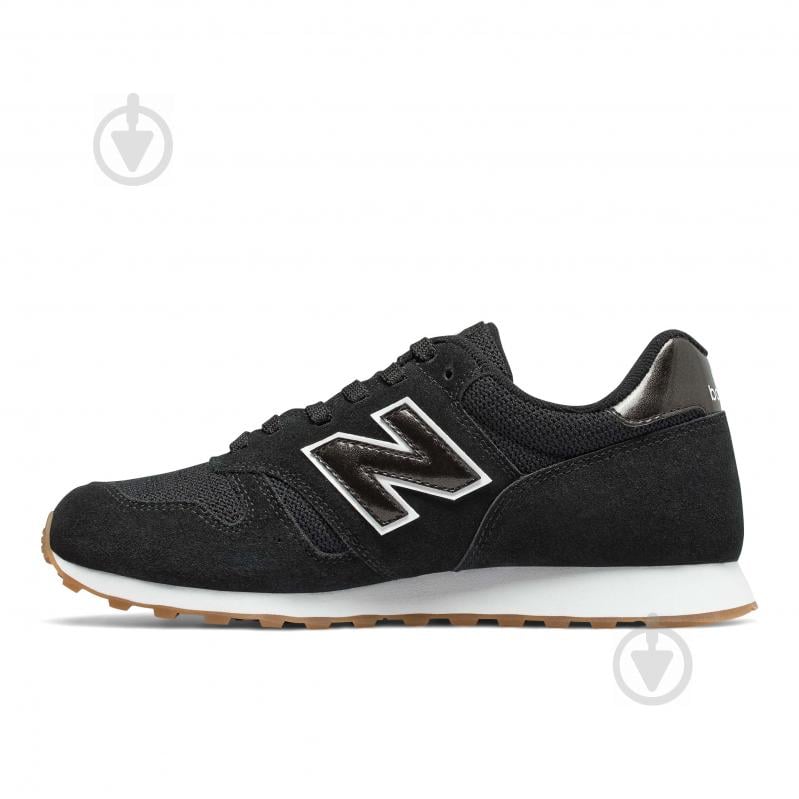 Кросівки жіночі демісезонні New Balance WL373BTW р.36,5 чорні - фото 2