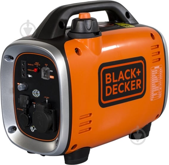 Генератор бензиновый Black+Decker BXGNI900E 0,75 кВт / 0,9 кВт 230 В 6813626 - фото 2 Генератор бензиновый Black+Decker BXGNI900E 0,75 кВт / 0,9 кВт 230 В 6813626 - фото 2