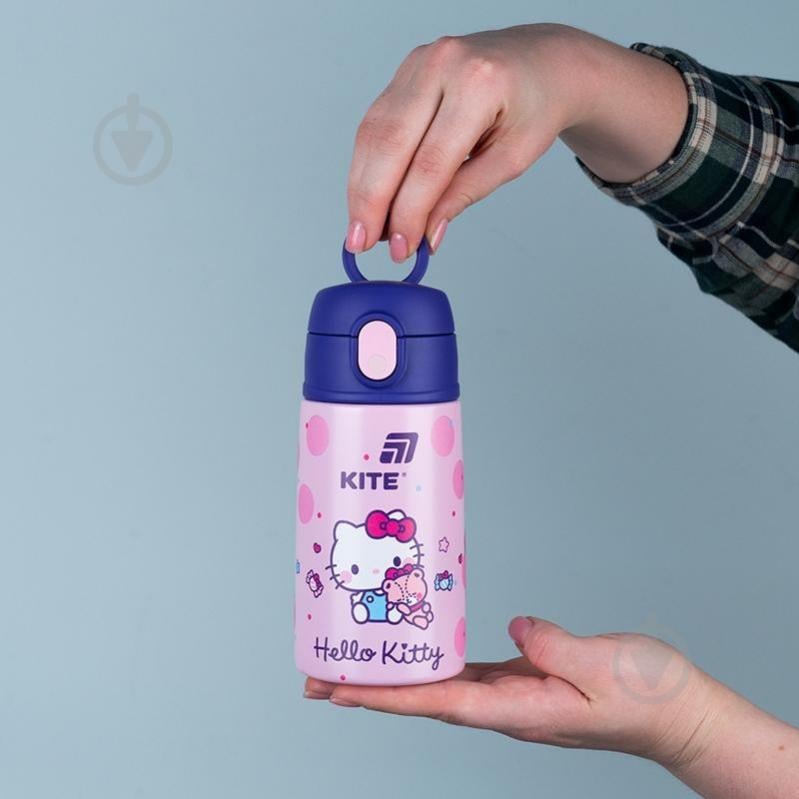 Термос KITE с трубочкой 400 мл Hello Kitty HK25-1261 - фото 4 Термос KITE с трубочкой 400 мл Hello Kitty HK25-1261 - фото 4