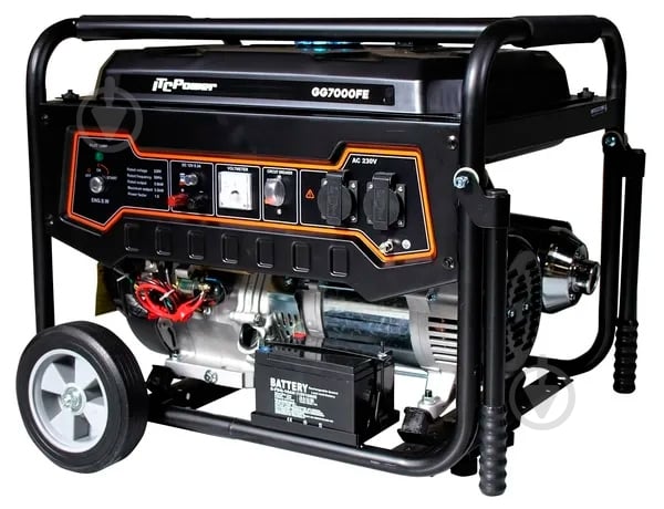 Генератор бензиновый ITC Power GG7000FE 5 кВт / 5,5 кВт 230 В 6807082 - фото 1 Генератор бензиновый ITC Power GG7000FE 5 кВт / 5,5 кВт 230 В 6807082 - фото 1