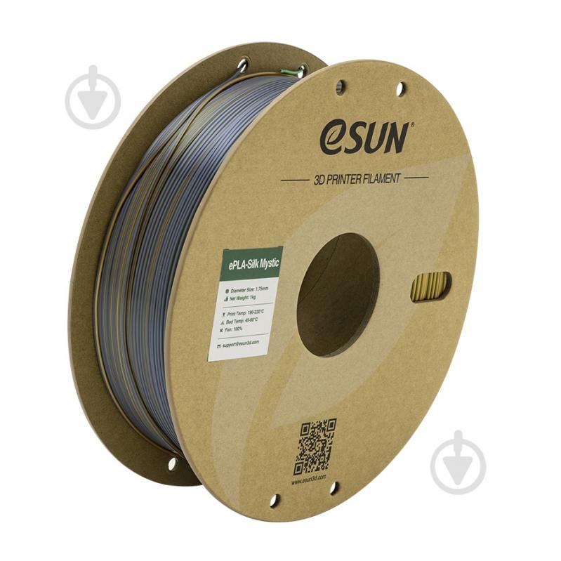 Пластик для 3D-принтера Esun PLA-Silk Mystic 1,75 мм мульти - фото 1 Пластик для 3D-принтера Esun PLA-Silk Mystic 1,75 мм мульти - фото 1