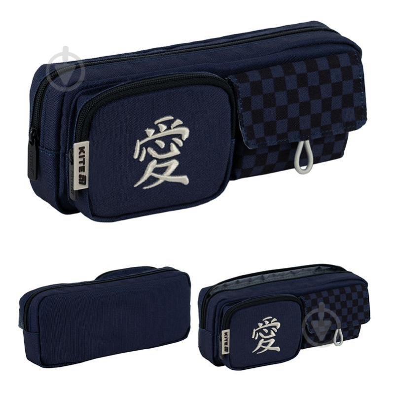 Пенал 2701-3 KITE синий с рисунком - фото 3