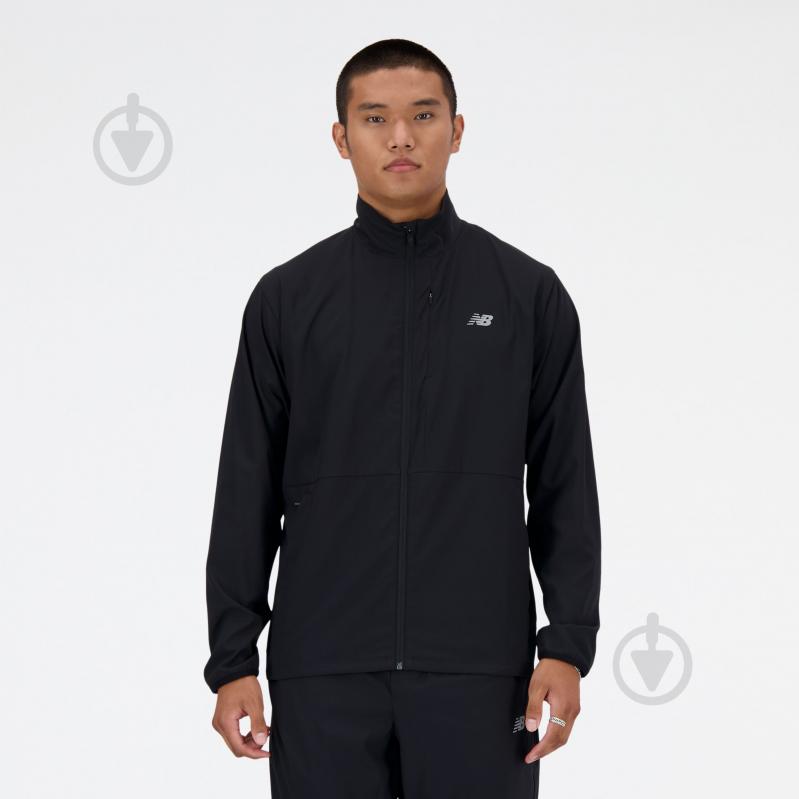 Куртка New Balance NB ATHLETICS STR WOVEN JACKET MJ41062BK р.XL - фото 3