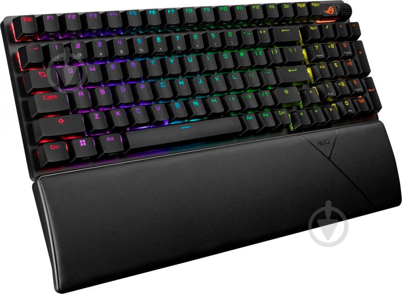 Клавиатура игровая Asus ROG Strix Scope II (90MP037A-BKUA01) 96 Wireless EN PBT black - фото 4