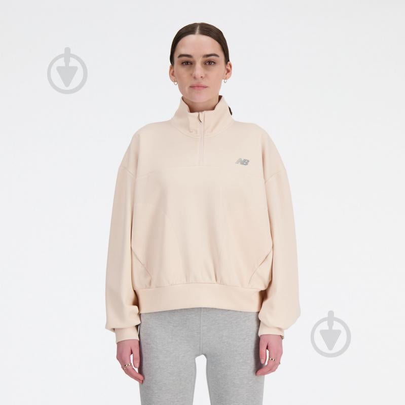 Джемпер New Balance SPACER KNIT PULLOVER WT41106QPH р.M рожевий - фото 1