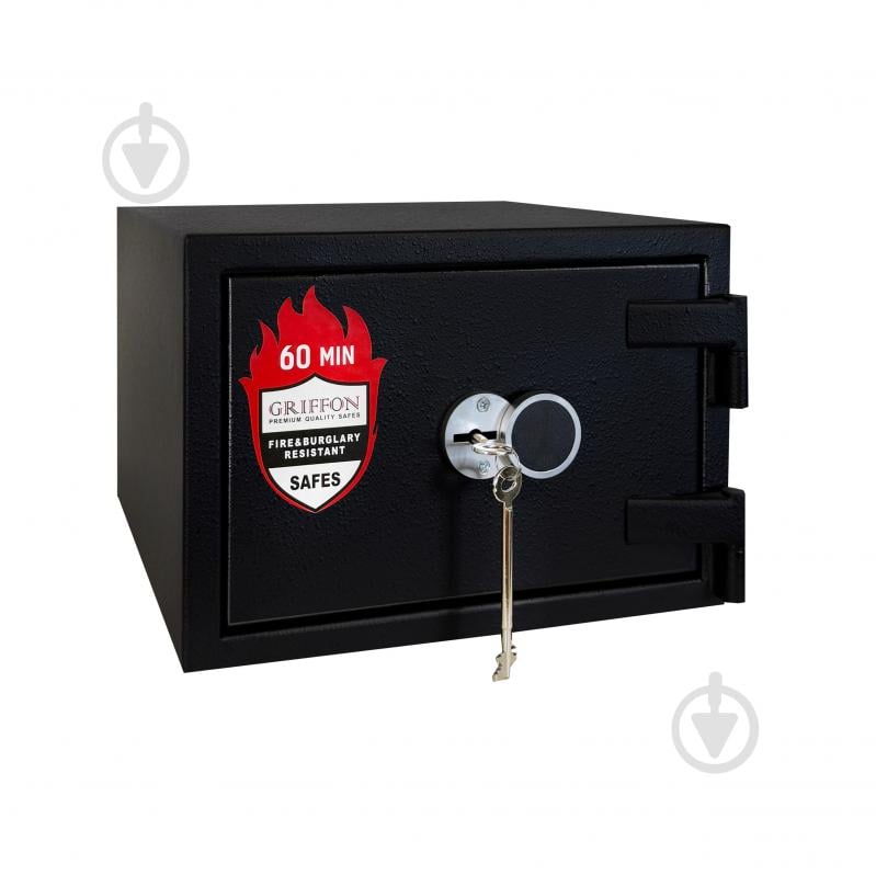 Сейф огнестойкий Griffon FRS.25.K Black - фото 1