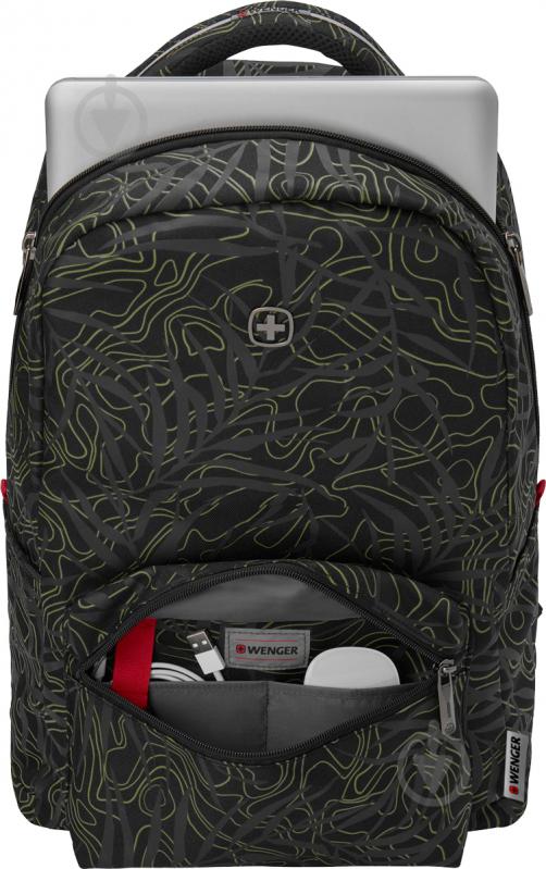 Рюкзак для ноутбука Wenger Colleague Fern Print 16" black (606466) - фото 5