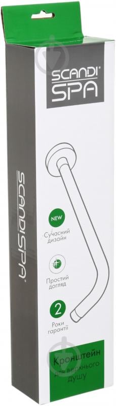 Кронштейн для душуScandiSPA Хром 379мм MG7107C+FG214C - фото 4 Кронштейн для душуScandiSPA Хром 379мм MG7107C+FG214C - фото 4