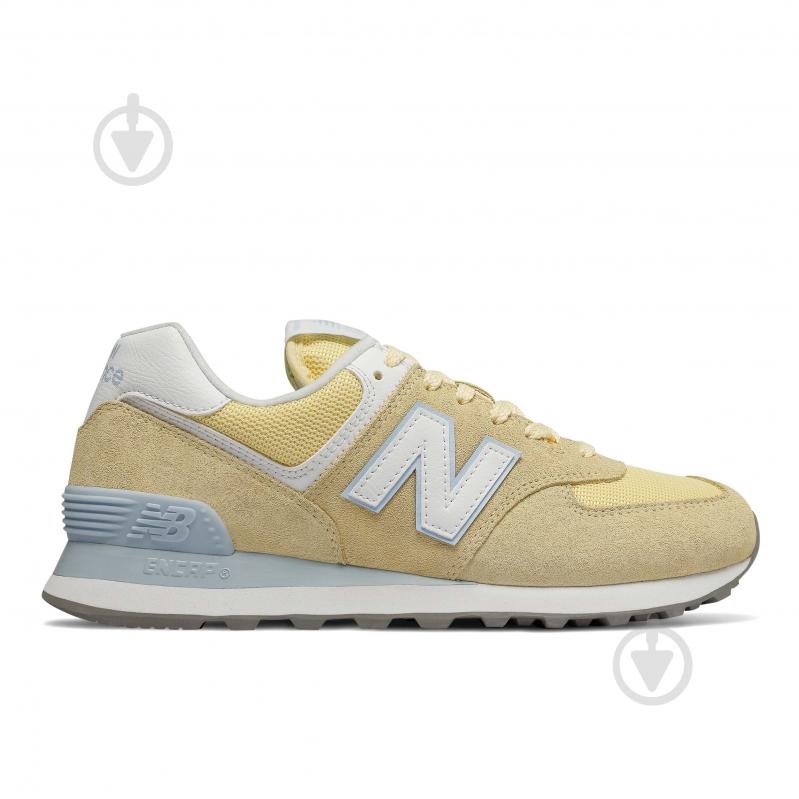 Кросівки жіночі демісезонні New Balance WL574ESG р.37 жовті - фото 1