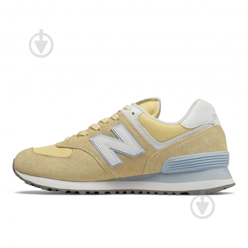 Кросівки жіночі демісезонні New Balance WL574ESG р.37 жовті - фото 2