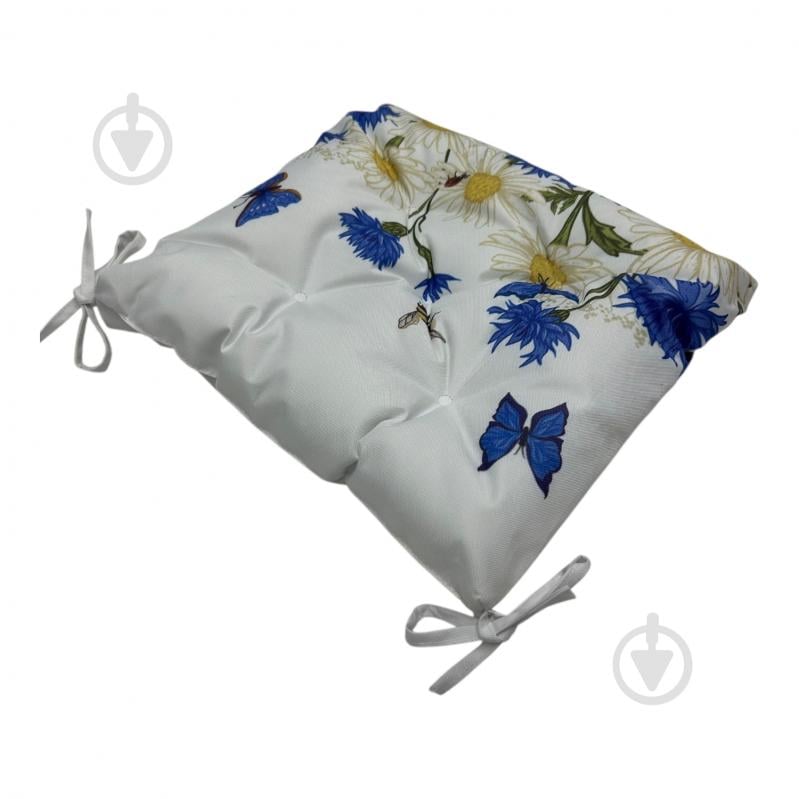 Подушка на стілець 40х40 Волошки Decora textile - фото 2