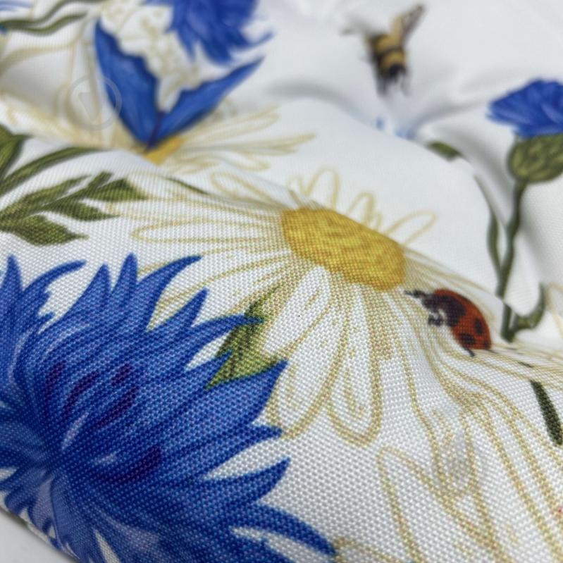 Подушка на стілець 40х40 Волошки Decora textile - фото 3