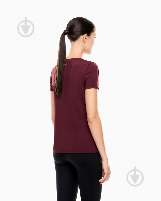 Футболка EA7 VIGOR7 W ESSENTIAL TEE SS 7W000795-AF18476-M5064 р.M бордовый - фото 2 Футболка EA7 VIGOR7 W ESSENTIAL TEE SS 7W000795-AF18476-M5064 р.M бордовый - фото 2