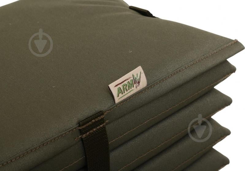 Каремат ARMY раскладной в чехле (2 000*550*20 мм) 200x55 см темно-зеленый - фото 4 Каремат ARMY раскладной в чехле (2 000*550*20 мм) 200x55 см темно-зеленый - фото 4