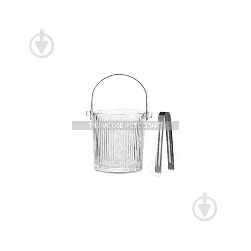 Ведро для льда с щипцами Ardesto Iceberg (AR5045) - фото 1 Ведро для льда с щипцами Ardesto Iceberg (AR5045) - фото 1