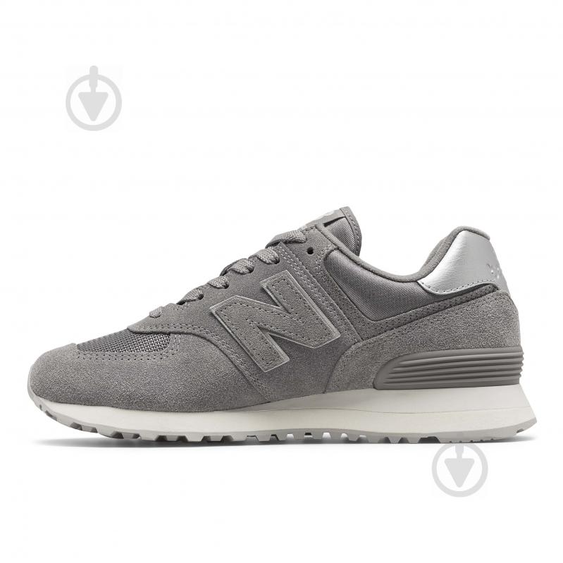 Кросівки жіночі демісезонні New Balance WL574MMS р.39 сірі - фото 1