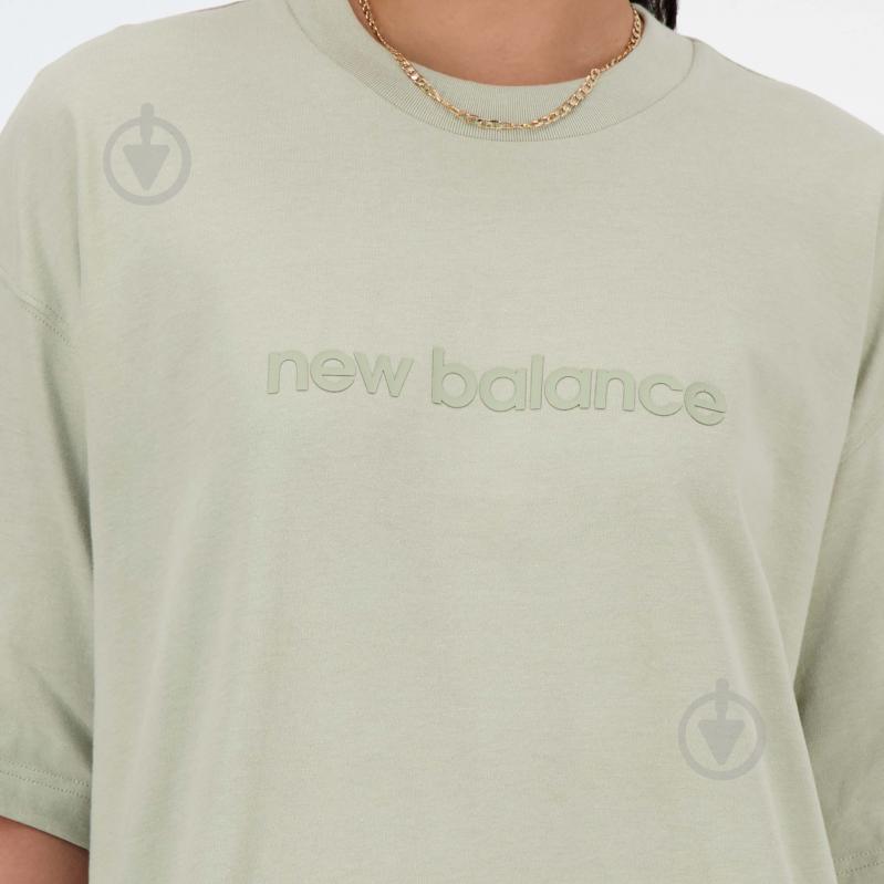 Футболка жіноча New Balance NB Hyper Density OS Tee WT41555OVN р.L хакі - фото 4