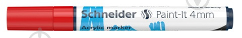 Маркер акриловый Schneider Paint-it 320 4 мм S120202 красный - фото 1