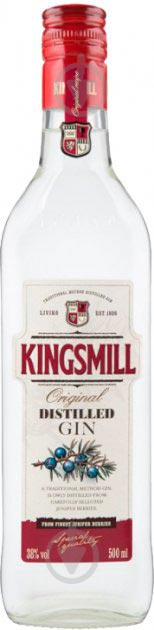 Джин Liviko Kingsmill 38% 0,5 л - фото 1