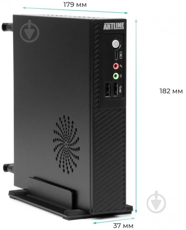 Неттоп Artline Business B16 (B16v51Win) black - фото 4