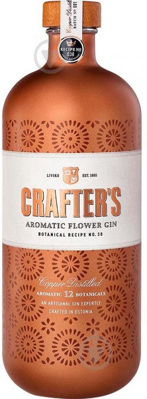 Джин Liviko Crafter's Aromatic Flower 44.3% 0,7 л - фото 1