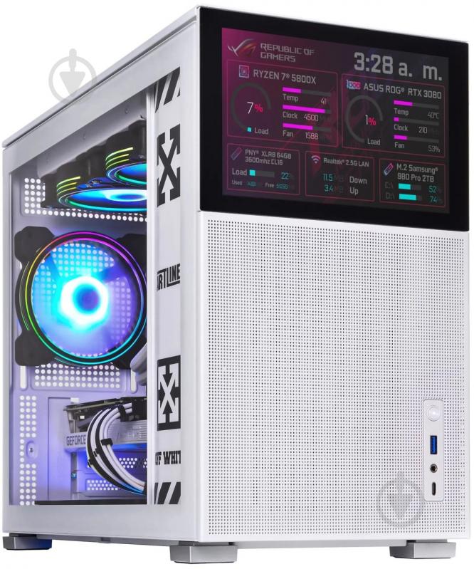 Компьютер Artline Gaming D31WHITE (D31Whitev77) white - фото 3