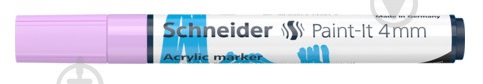 Маркер акриловый Schneider Paint-it 320 4 мм S120228 пастельно-фиолетовый - фото 1