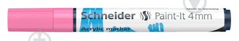 Маркер акриловий Schneider Paint-it 320 4 мм S120229 пастельно-рожевий - фото 1