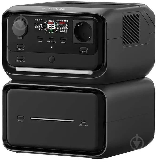 Зарядная станция EcoFlow RIVER 3 Max Plus (EFRIVER3MaxPlus-EU-CBOX) (858 Вт·ч) - фото 5 Зарядная станция EcoFlow RIVER 3 Max Plus (EFRIVER3MaxPlus-EU-CBOX) (858 Вт·ч) - фото 5