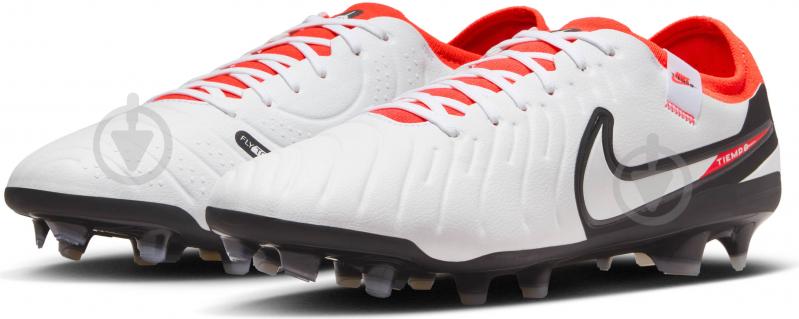 Бутсы Nike TIEMPO LEGEND 10 PRO FG DV4333-100 р.41 белый - фото 5