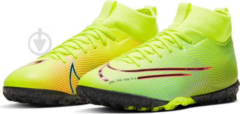 Cороконіжки Nike JR SUPERFLY 7 ACADEMY MDS TF BQ5407-703 р.33 чорний - фото 1