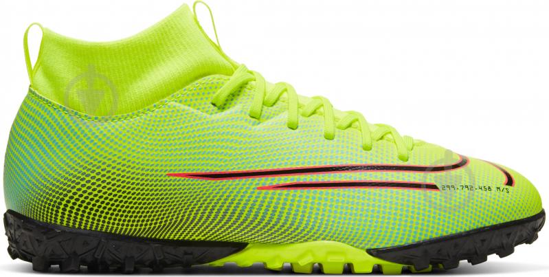 Cороконіжки Nike JR SUPERFLY 7 ACADEMY MDS TF BQ5407-703 р.33 чорний - фото 3